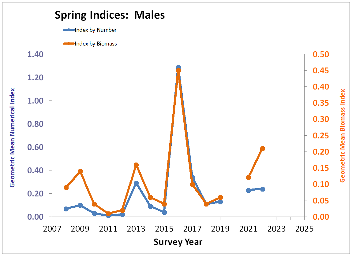 Spring Index Males