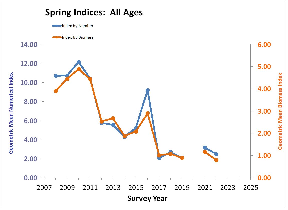 Spring Index Chart All Ages